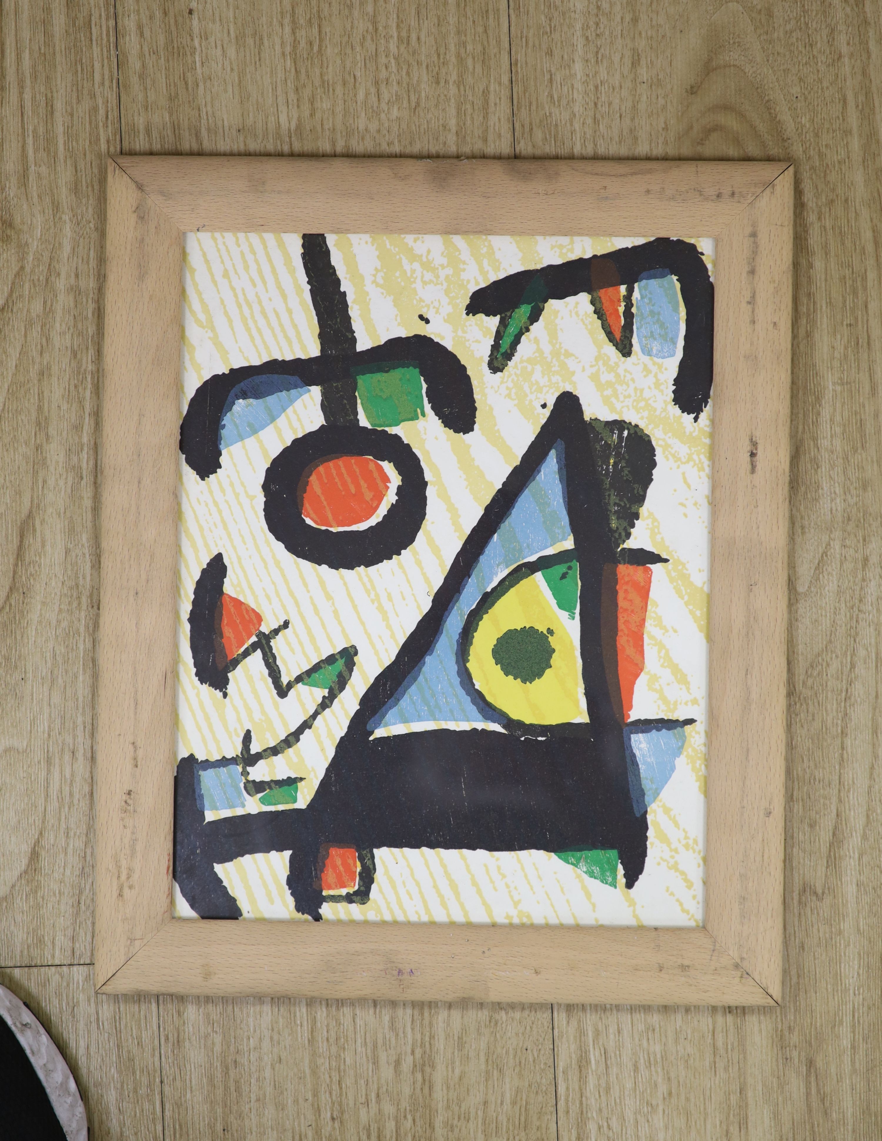 Joan Miro (1893-1983), woodcut, Untitled, 31 x 24cm